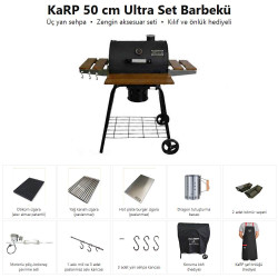 KaRP 50 cm Ultra Set Barbekü – Kılıf ve Önlük Hediyeli