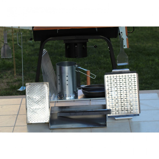 KaRP 75 cm Pro Set Barbekü – Kılıf ve Önlük Hediyeli