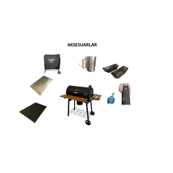 75 cm Tam Set BBQ (kılıf+ önlük hediyeli)