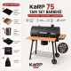 KaRP 75 cm Tam Set Barbekü – Kılıf ve Önlük Hediyeli