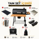 KaRP 75 cm Tam Set Barbekü – Kılıf ve Önlük Hediyeli