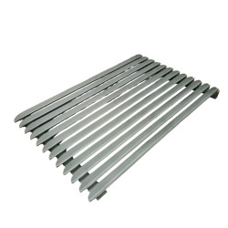 Yağ Kanallı (V TİP) Kanallı Paslanmaz Izgara 