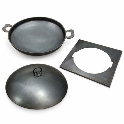 KaRP Yüksek Karbonlu Çelik Tava Seti – 3 Parça