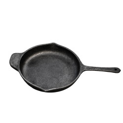 KaRP Ham Demir Döküm Tava – 30,5 cm, 2,5 L, Seasoning Uygulanmış