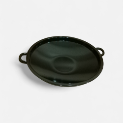 Saç Kavurma Tavası 38 cm (Emaye) 