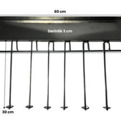  Tokat Kebabı Karp Barbekü Aksesuar Seti