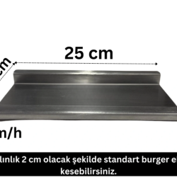 Hamburger Burger Ekmeği Kesme Aparatı 