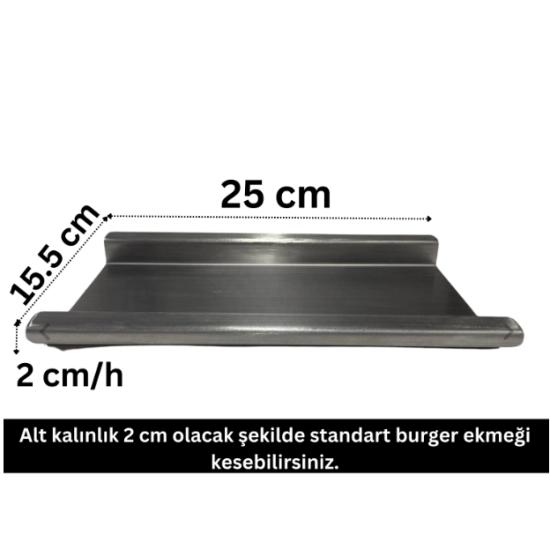Hamburger Burger Ekmeği Kesme Aparatı 