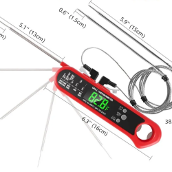 BBQ digital termometre (CİFT PROP) 